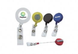 Retractable badge reel